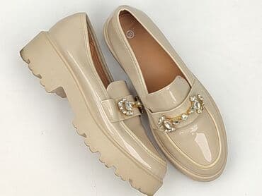 brazowe klapki ccc: Półbuty damskie, rozmiar 38 — 1