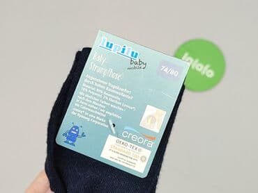 lidl ubrania dla dzieci lupilu: Tights for babies, 9-12 months, 74-80 cm, Lupilu, condition - Very good — 4