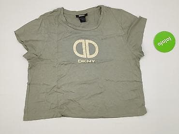 mango t shirt basic: DKNY, T-shirt damski, rozmiar L — 2