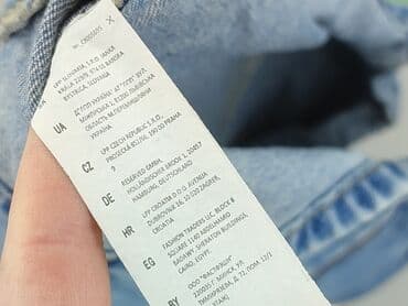 sukienka jeansowa pepco: Cropp, Ogrodniczki damskie, rozmiar M — 6