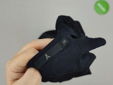 czarna sukienka i kozaki: Sukienka damska, rozmiar S — 6