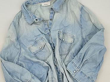 kurtka jeansowa patchwork: Yessica, Koszula damska, rozmiar XL — 1