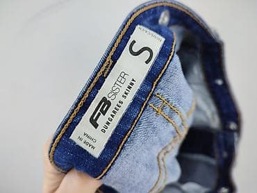 biale trampki levis: FB Sister, Jeansy damskie, rozmiar S — 4