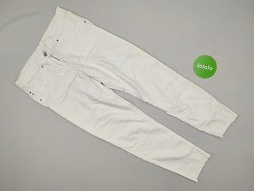 biale jeansy: Jeansy damskie, rozmiar M — 2