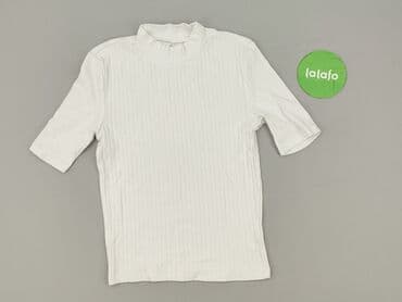 bluzki prążkowane krótki rękaw: Bluzka damska, rozmiar S — 3