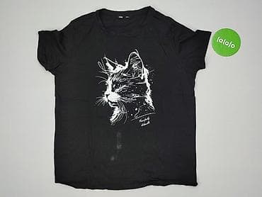 kicia: Sinsay, T-shirt damski, rozmiar L — 2