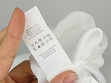 biale materialowe spodnie: Atmosphere, Bluzka damska, rozmiar M — 5