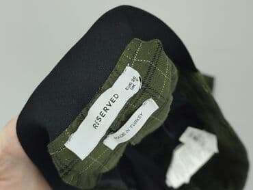 spodnica z eko skóry reserved: Reserved, Spodnie materiałowe damskie, rozmiar S — 4