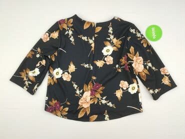 bluzki czarne plus size: Women's blouse, size 5XL (EU 50) — 3