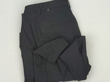 spodnie skórzane z wysokim stanem stradivarius: Suit pants for men, size S — 5