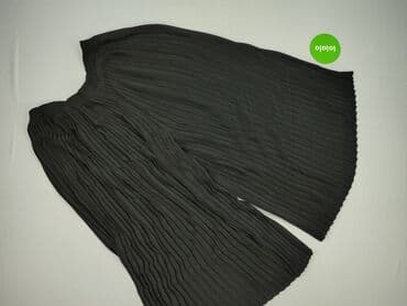 zara spodnie czarne szerokie: Zara, Spodnie 3/4 damskie, rozmiar M — 4