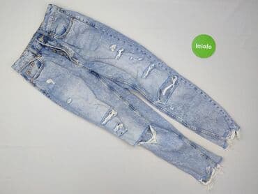 high waist jeans mom fit: H&M Divided, Jeansy damskie, rozmiar XS — 2