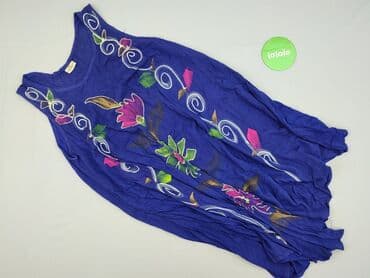 sukienki maxi na wesele niebieska: Sukienka damska, rozmiar One size — 2