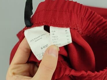 Ubrania damskie: Spodnie materiałowe damskie, XL — 4