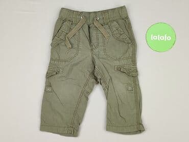 c and a kombinezon: Niemowlęce spodnie materiałowe, 9-12 miesięcy, 74-80 cm, H&M, stan - Dobry — 2