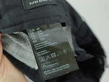 max studio sweter: Męskie spodnie garniturowe H&M – Super Skinny Fit - Krój: super — 5