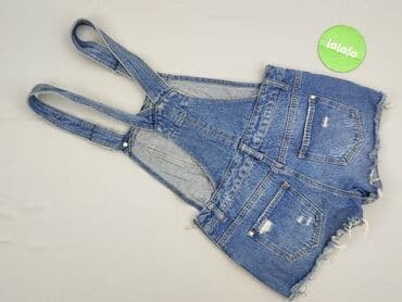 woskowane legginsy z wysokim stanem zara: Denim Co, Ogrodniczki damskie, rozmiar S — 3