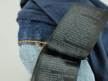 dżinsy ciążowe z dziurami: H&M Mama, Jeansy damskie, rozmiar L — 5