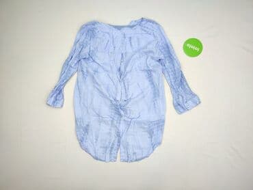 niebieskie sukienki plus size: Ze-Ze, Women's blouse, size M (EU 38) — 3