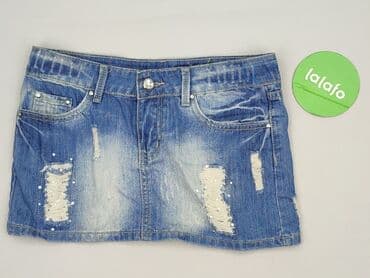 dżinsowe spódnice na szelkach: Spódnica damska, rozmiar M — 2
