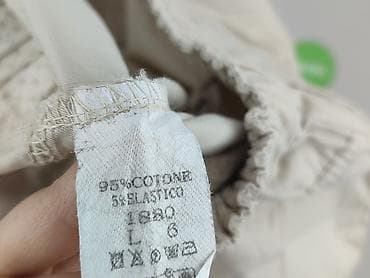 hm cargo: Material trousers for women, size L — 4