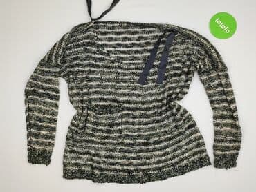 sweter z wiązaniem na plecach: Sweter damski, rozmiar L — 2