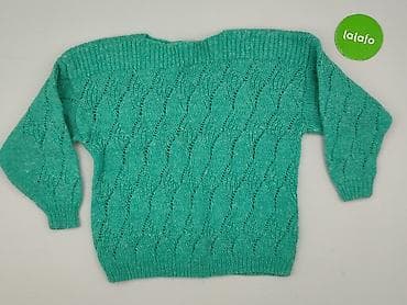 sweter dekolt serce: Hand Knitted, Sweter damski, rozmiar One size — 2
