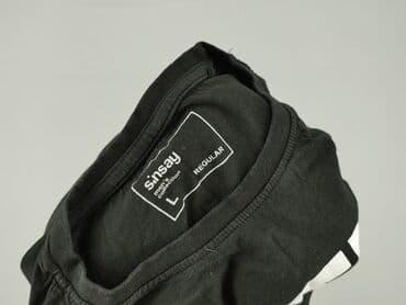 koszulka z napisem essa: Sinsay, Koszulka dla mężczyzn, rozmiar L — 7