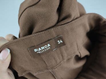 czarne legginsy push up legginsy podkreślające pośladki: Bianca, Spodnie materiałowe damskie, XS — 5