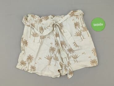 krótkie kremowe spodenki: H&M, Szorty damskie, rozmiar S — 3