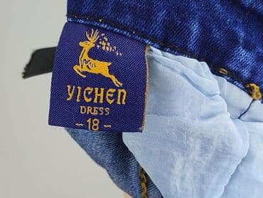 kombinezon szerokie spodnie: Spodnie jeansowe, 12-18 miesięcy, stan - Idealny — 4