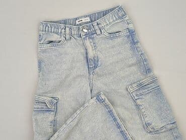 sukienka fit flare c a: Spodnie jeansowe, Sinsay, 7 lat, 122, stan - Bardzo dobry — 1