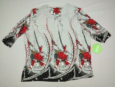 złote bluzki wieczorowe: Bluzka damska, rozmiar 2XL — 3