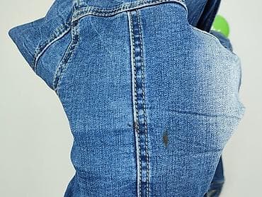 denim kurtka: Dziecięca kurtka jeansowa, 7 lat, 116-122 cm, stan - Bardzo dobry — 5