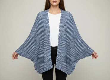 sweter z dodatkiem moheru: Atmosphere, Kardigan damski, M — 7