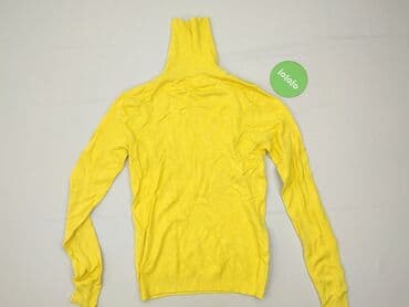 bluzki basic z dekoltem v: Golf damski, rozmiar S — 3