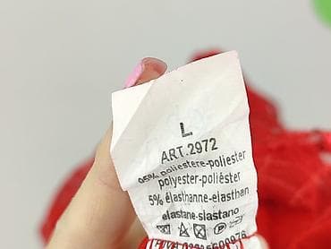 sukienki czerwone mini: Sukienka damska, rozmiar L — 4