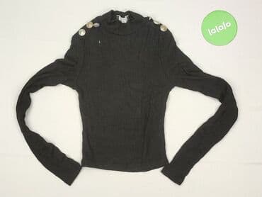 bershka body czarne: Bershka, Sweter damski, rozmiar XS — 3