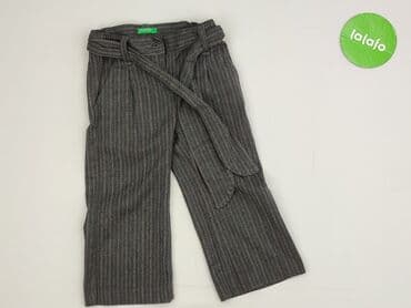 Women: United Colors of Benetton, Material trousers for women, size S (EU 36) — 2