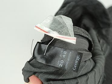 spodnie 40: George, Spodnie materiałowe damskie, rozmiar 4XL — 5
