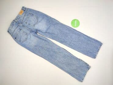 spodnie jeansy damskie klasyczne: Stradivarius, Jeansy damskie, rozmiar S — 4