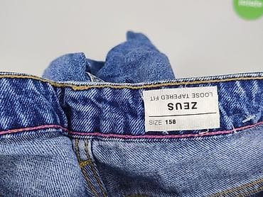 boho bluzki: Spodnie jeansowe, 13 lat, 158, stan - Bardzo dobry — 4