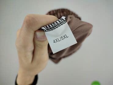 spodnie dresowe dla puszystych: Spodnie dresowe damskie, rozmiar 4XL — 5