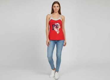 czerwone body intimissimi: Top damski, rozmiar L — 7