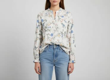 bluzka damska z długim rękawem: Koszula damska, rozmiar M — 1