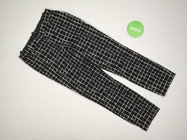 czarne satynowe spodnie zara: Zara, Spodnie materiałowe damskie, rozmiar XS — 2