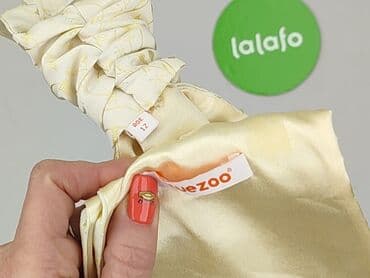 złote dodatki do zielonej sukienki: Tie, color - Beige, condition - Perfect — 4