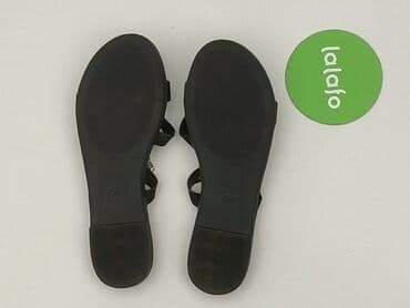 sandały simen na koturnie: Sinsay, Klapki damskie, rozmiar 38 — 3