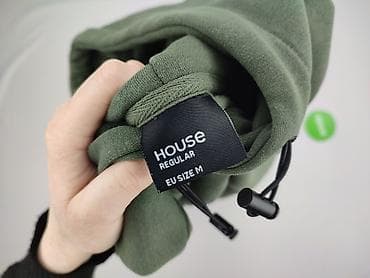 bluzy dresowe urban classics: House, Bluza z kapturem dla mężczyzn, rozmiar M — 5