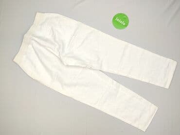 koszule lniane reserved: Spodnie materiałowe damskie, rozmiar S — 4